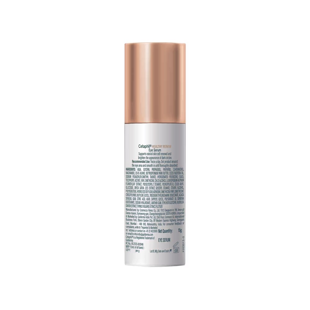 Cetaphil Healthy Renew Eye Serum with Purified Peptides, Reduces Dark Circles & Fine Lines - Image 4