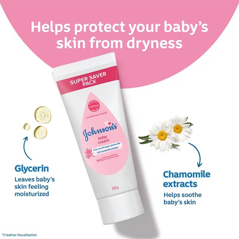 Johnson's Baby Cream - Image 4
