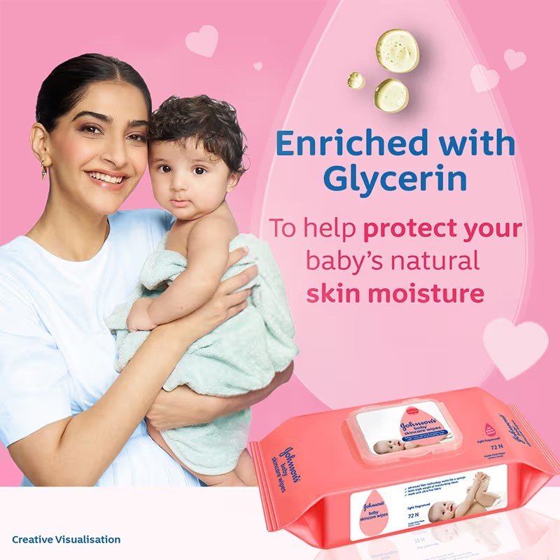 Johnson's Baby Skincare Wipes - Image 2