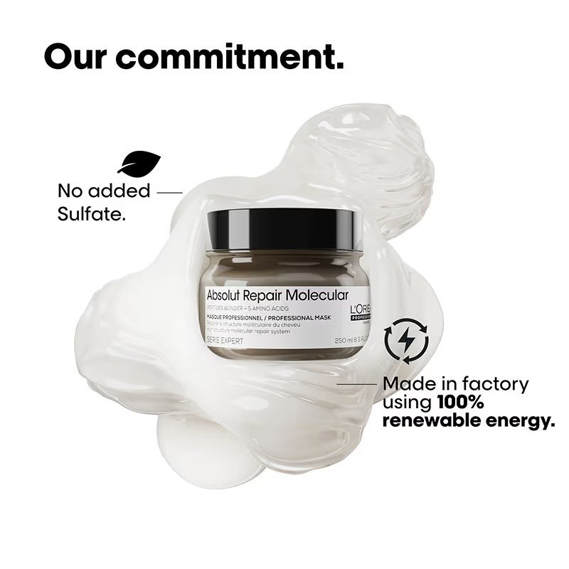 L'Oreal Professionnel Absolut Repair Molecular Deep Repairing Cream Mask - Image 10