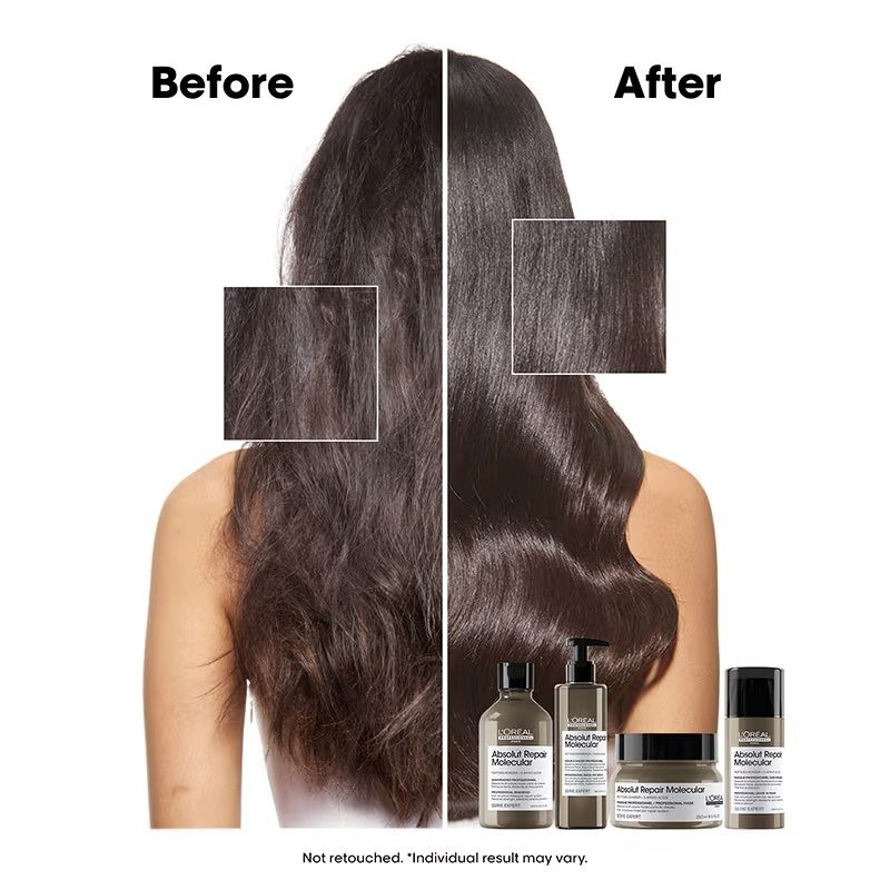 L'Oreal Professionnel Absolut Repair Molecular Deep Repairing Cream Mask - Image 4
