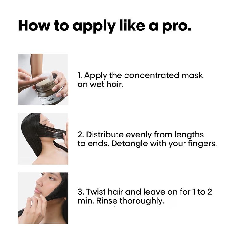 L'Oreal Professionnel Absolut Repair Molecular Deep Repairing Cream Mask - Image 9