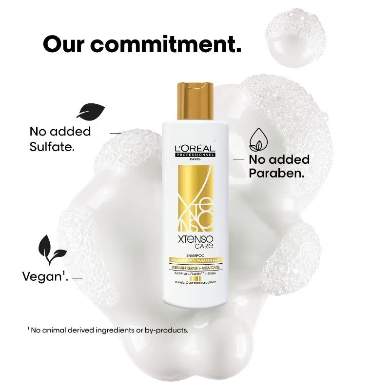 L'Oreal Professionnel Xtenso Care Sulfate-Free Shampoo For Frizz-Free Shiny & Manageable Hair - Image 8